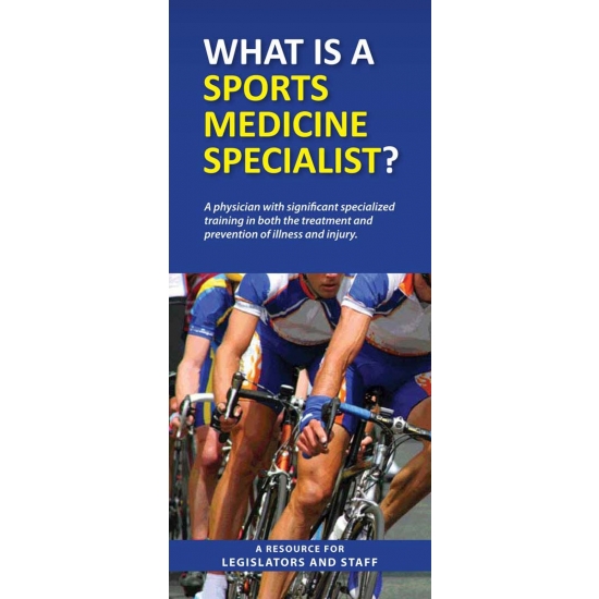 What Is Sports Medicine Specialist? (Legislators)